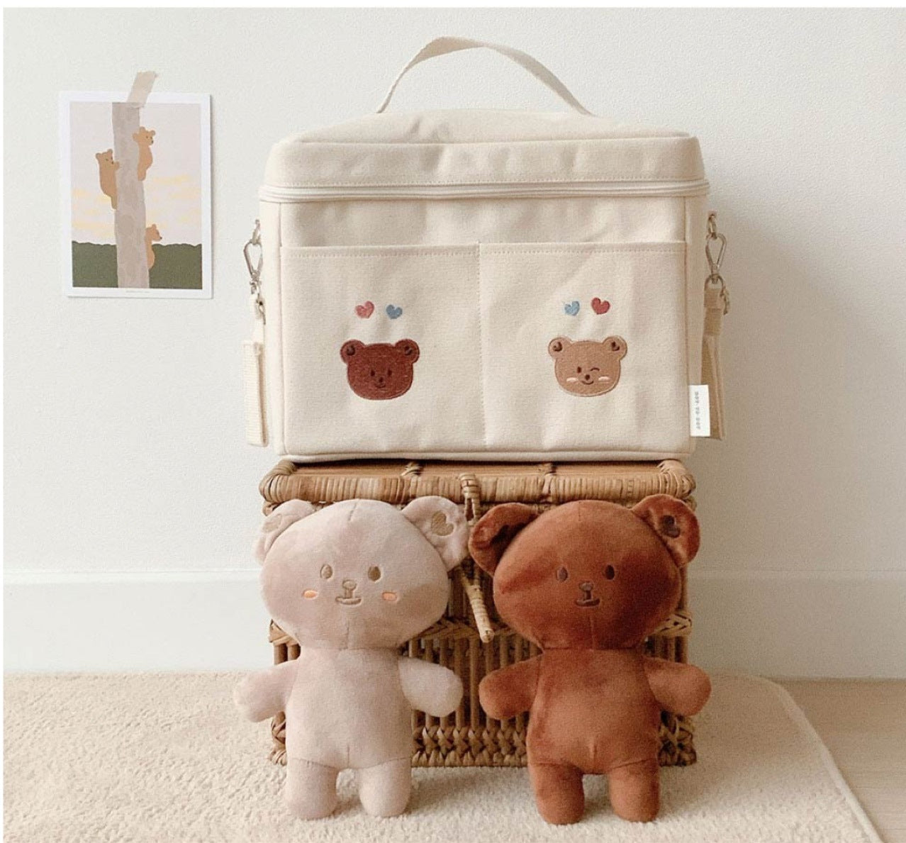 MULTIFUNCTIONAL DIAPER NAPPY BAG