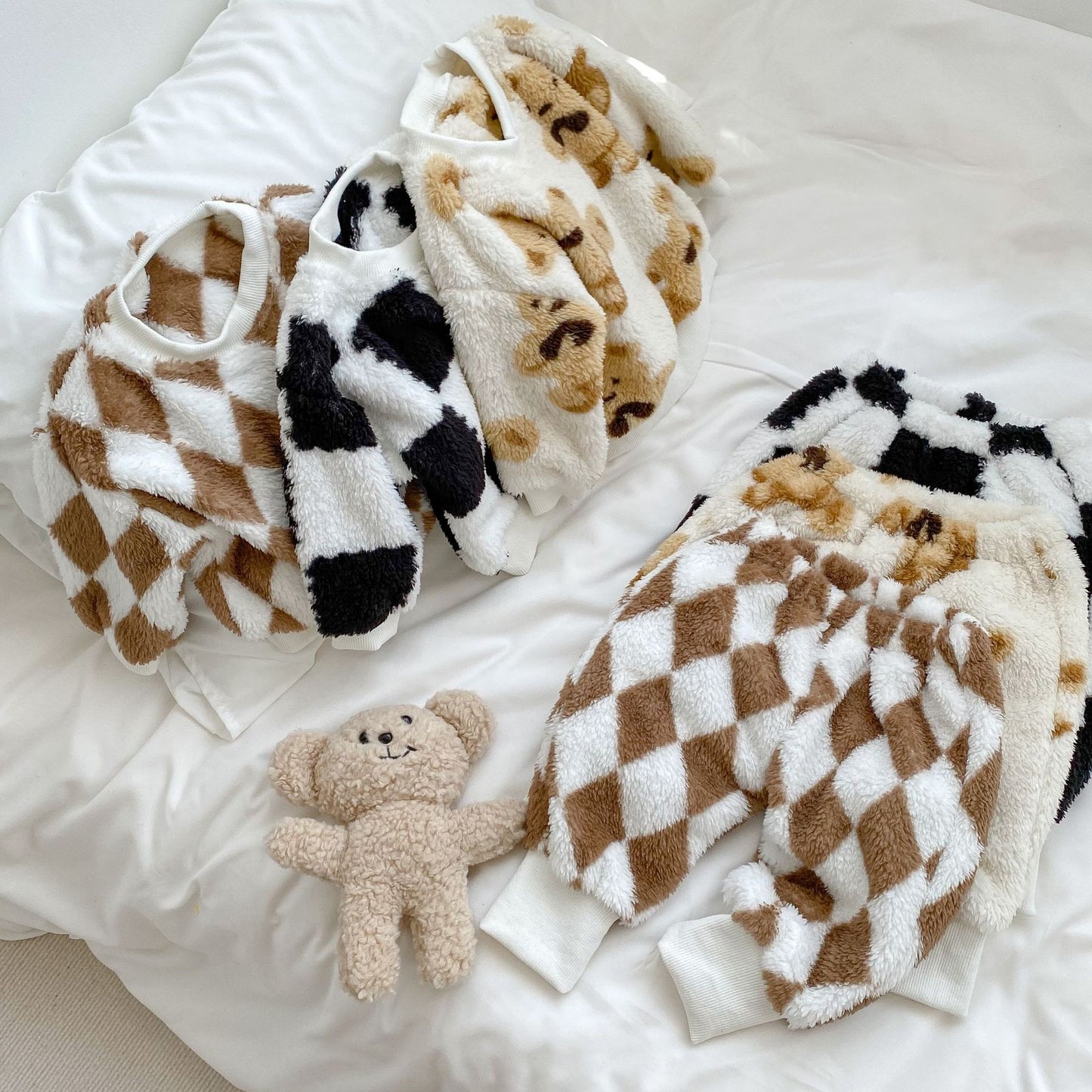 Baby Fleece Shirt and Pants Set