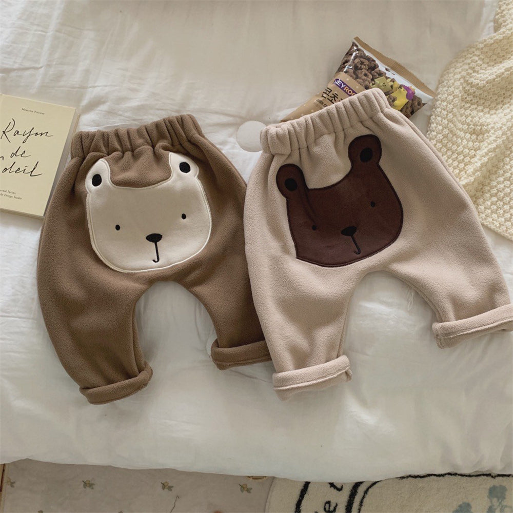 Baby Bear Fleece Lined 2 Pieces Set