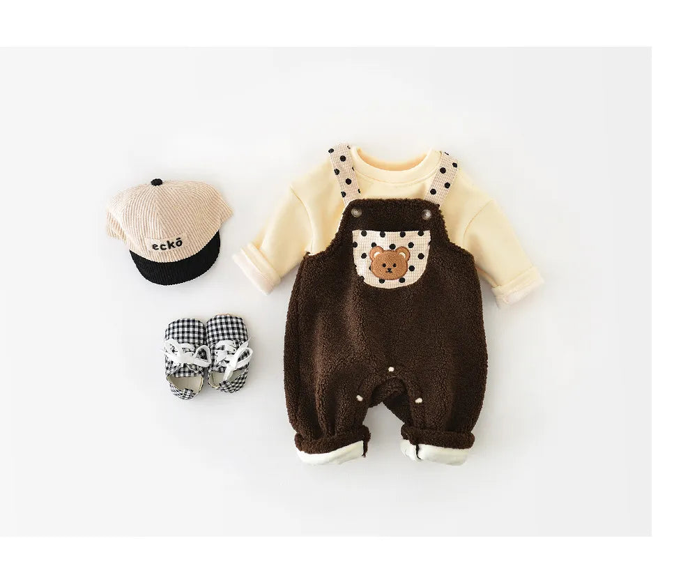MICKEY WARM WOOL ROMPER