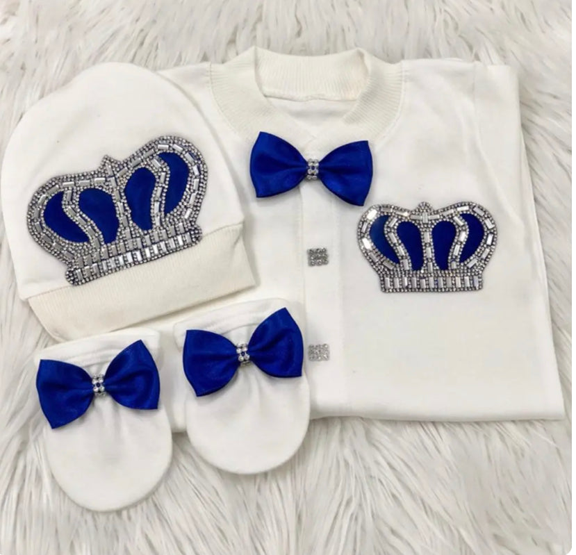 Angel Wings 4 Piece Set (Royal Blue)