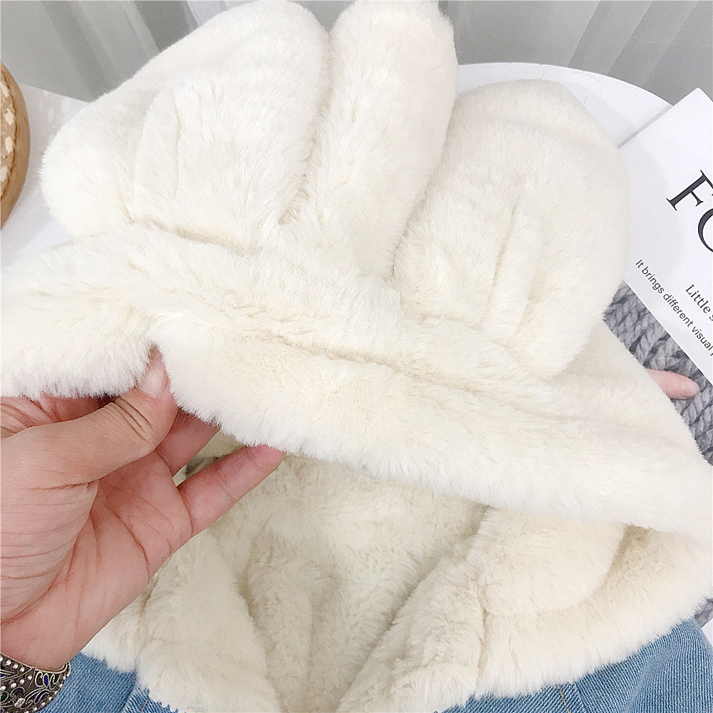Cute Rabbit Hooded Parka
