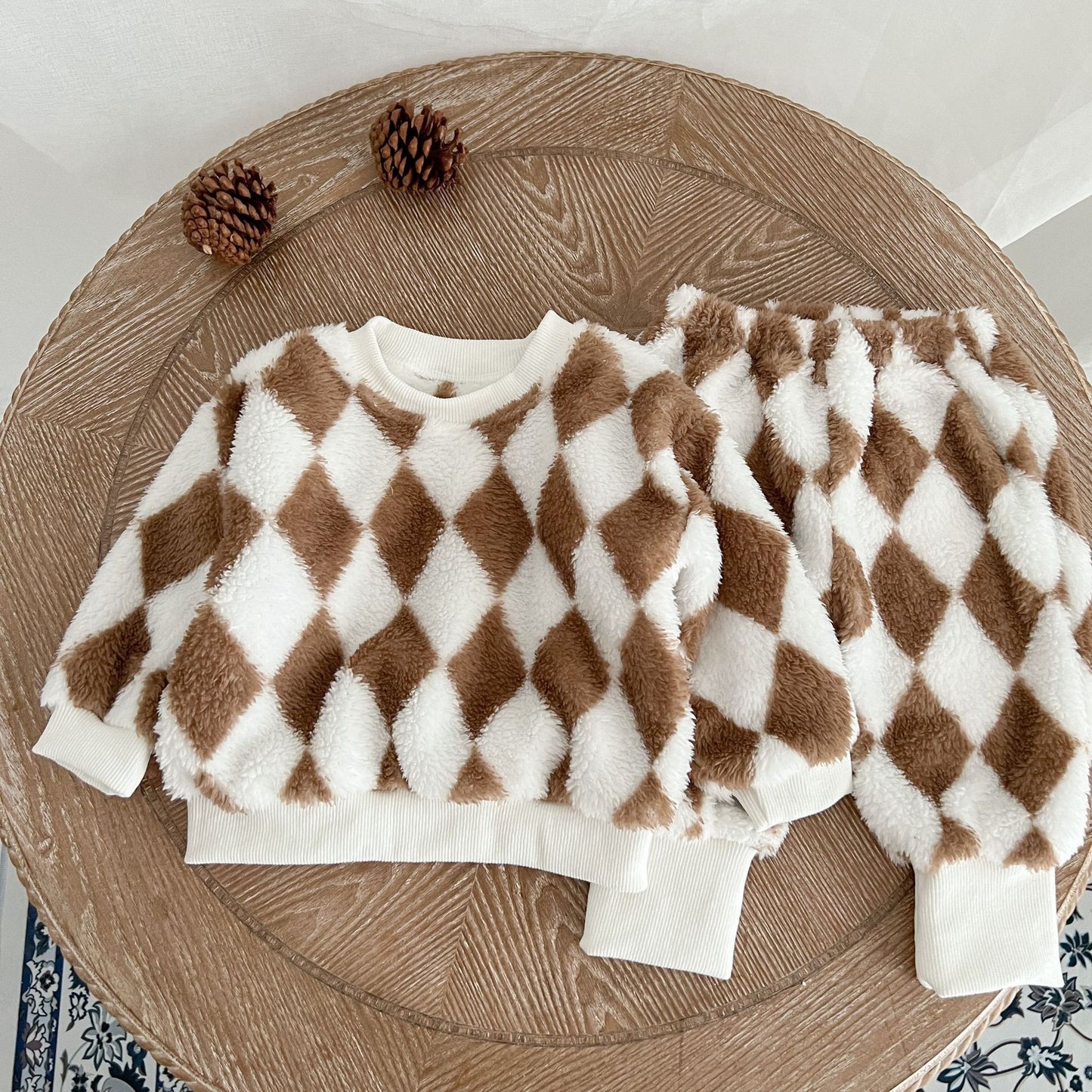 Baby Fleece Shirt and Pants Set