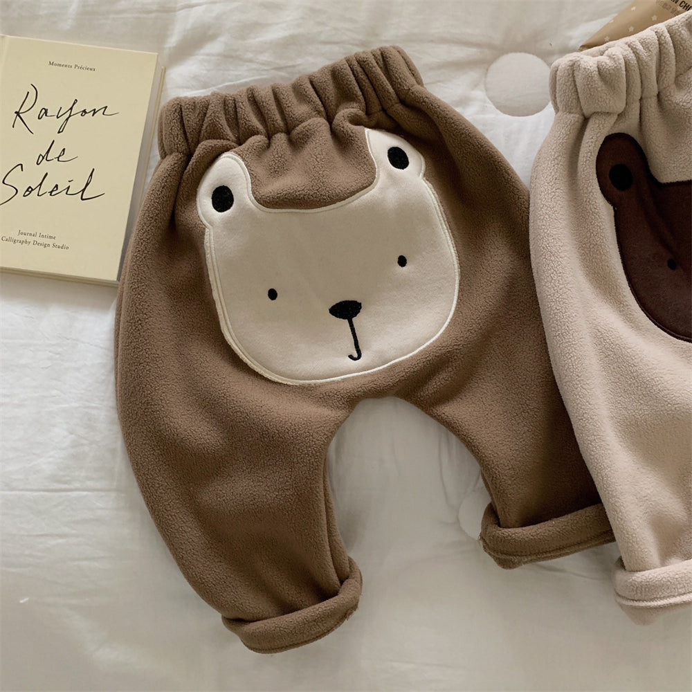 Baby Bear Fleece Lined 2 Pieces Set