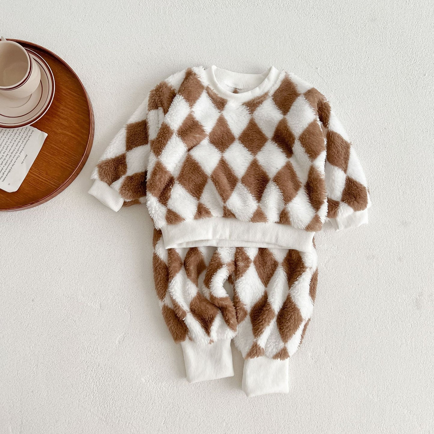 Baby Fleece Shirt and Pants Set