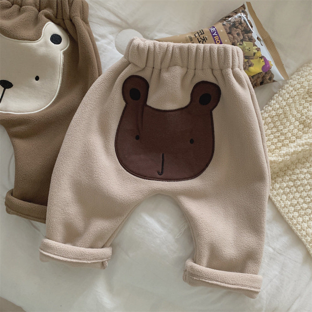 Baby Bear Fleece Lined 2 Pieces Set