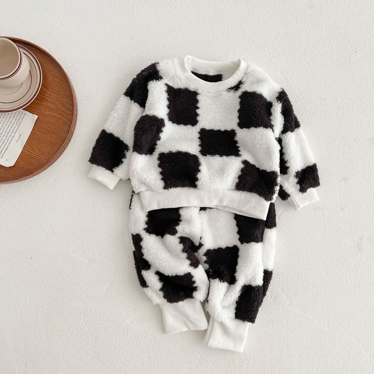 Baby Fleece Shirt and Pants Set