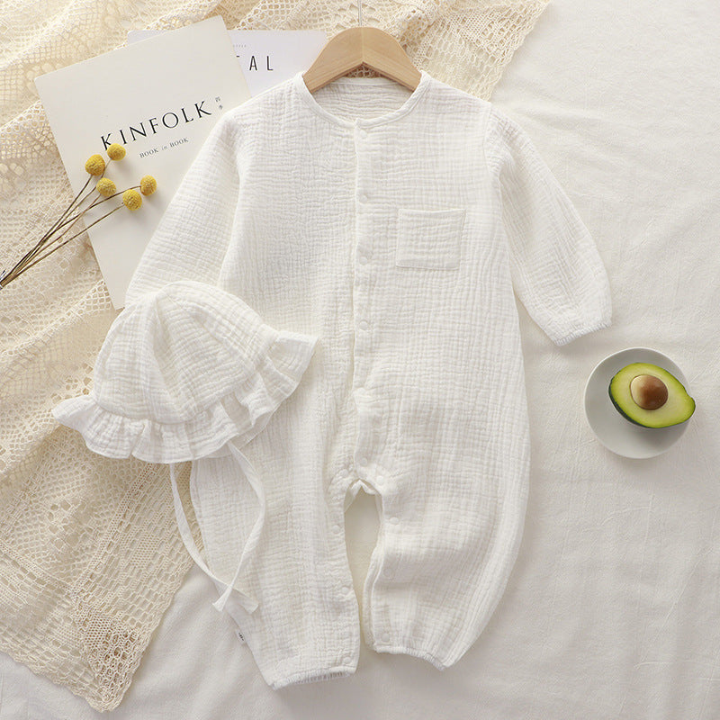 Baby Musselin Jumpsuit 2er Set
