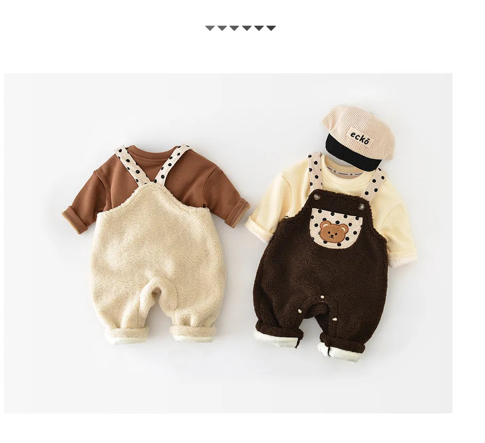 MICKEY WARM WOOL ROMPER