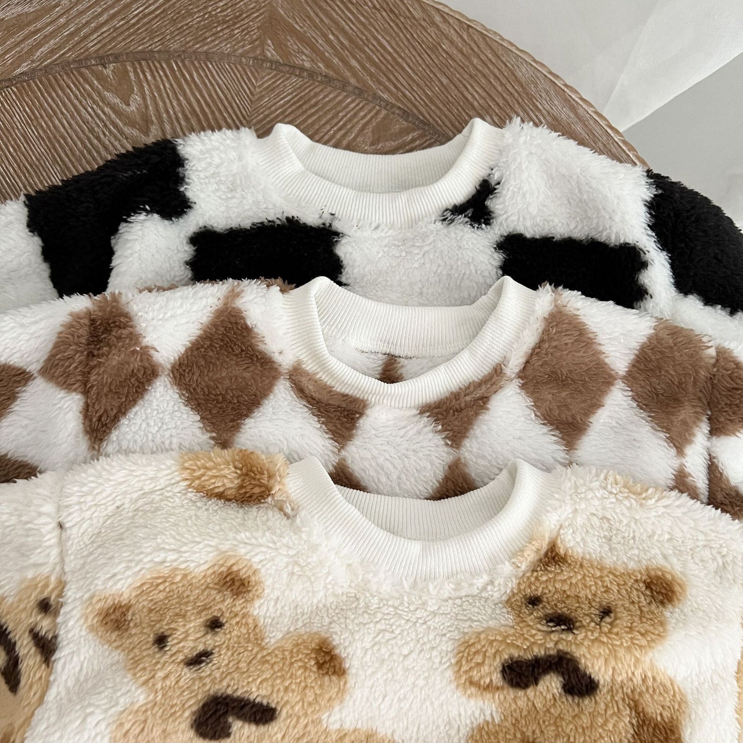 Baby Fleece Shirt and Pants Set