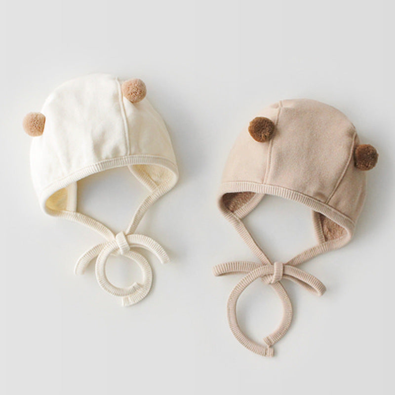 Spanish Baby Teddy Bear Overall Rompers & Bonnets