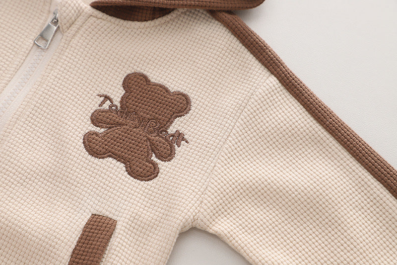 TEDDY SWEATER AND PANTS & BAG SET