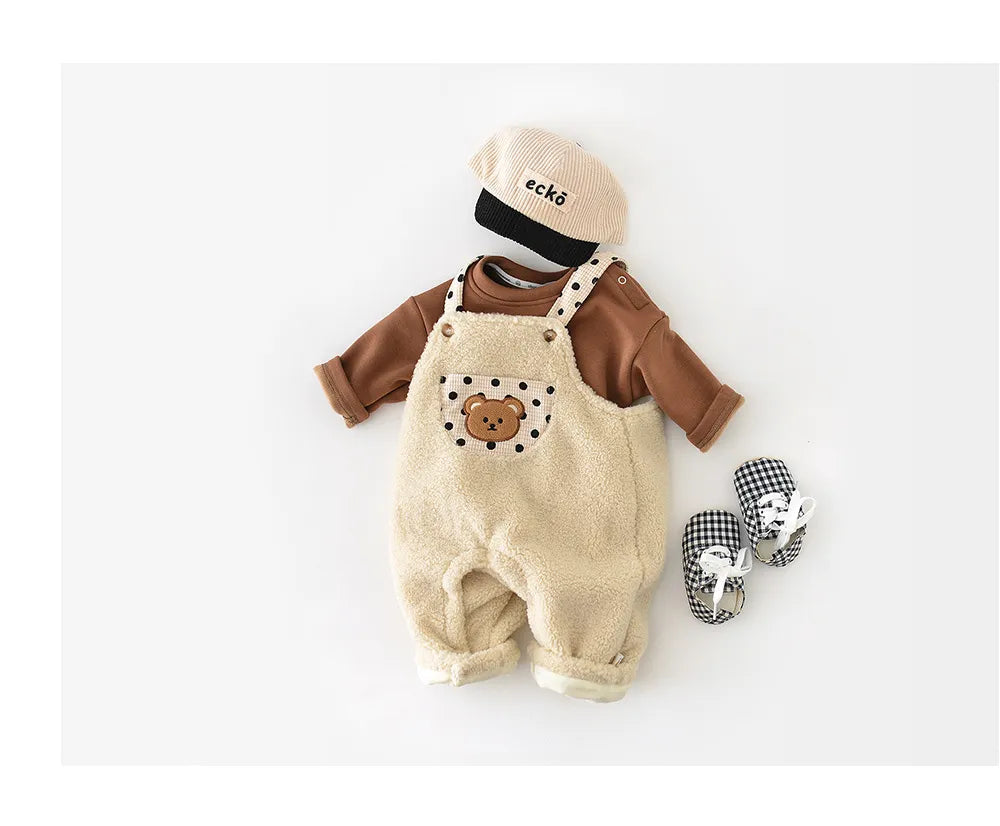 MICKEY WARM WOOL ROMPER