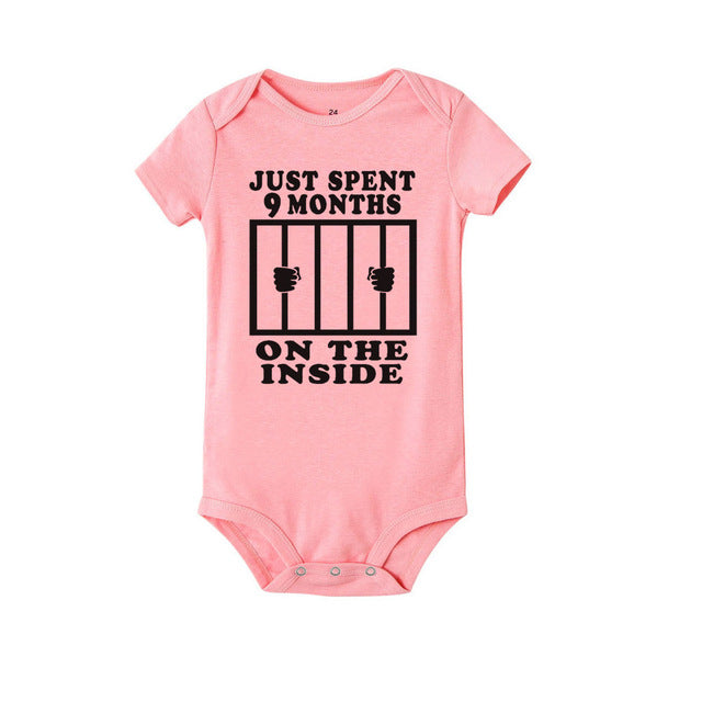 JUST SPENT 9 MONTHS ON THE INSIDE ROMPER